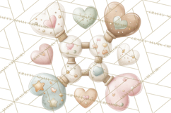 Science Valentine Lab Clipart PNG Chemistry Love Art Product Image 5
