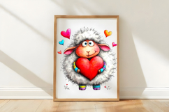 Valentine Sheep 4 png Product Image 2