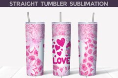 Love Gnome Tumbler Sublimation | Valentine Tumbler Wrap Product Image 1
