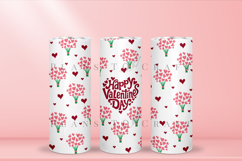 valentine skinny tumbler sublimation wrap with high resolution and transparant background are for 20oz and 30oz skinny tumbler