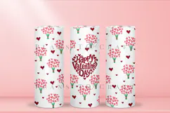 valentine skinny tumbler sublimation wrap with high resolution and transparant background are for 20oz and 30oz skinny tumbler