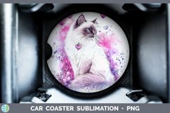 GorgeousValentine Splash Car Coaster design.