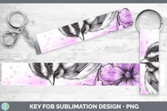 GorgeousValentine Splash Key Fob design.