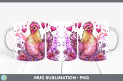 GorgeousValentine Splash Mug Wrap design.