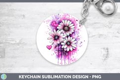 GorgeousValentine Splash Keychain design.