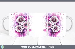 GorgeousValentine Splash Mug Wrap design.
