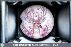GorgeousValentine Splash Car Coaster design.