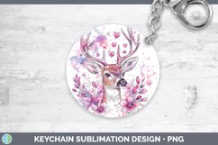 GorgeousValentine Splash Keychain design.