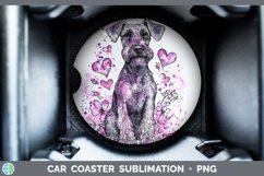 GorgeousValentine Splash Dogs Car Coaster design.