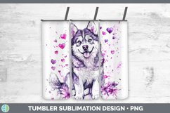 GorgeousValentine Splash Dogs Tumbler design.