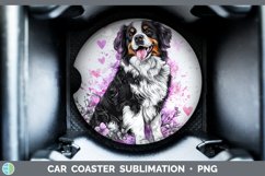 GorgeousValentine Splash Dogs  Car Coaster design.