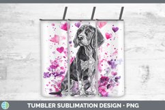 GorgeousValentine Splash Dogs  Tumbler design.