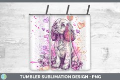 GorgeousValentine Splash Dogs Tumbler design.