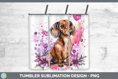 GorgeousValentine Splash Dogs Tumbler design.