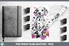 GorgeousValentine Splash Dogs Pen Wrap design.