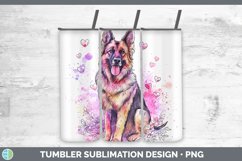 GorgeousValentine Splash Dogs Tumbler design.