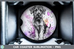 GorgeousValentine Splash Dogs  Car Coaster design.