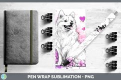 GorgeousValentine Splash Dogs Pen Wrap design.