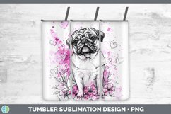 GorgeousValentine Splash Dogs Tumbler design.