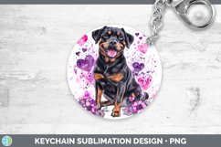 GorgeousValentine Splash Dogs Keychain design.