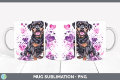 GorgeousValentine Splash Dogs Mug Wrap design.