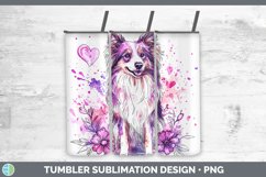 GorgeousValentine Splash Dogs Tumbler design.