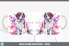 GorgeousValentine Splash Dogs Mug Wrap design.