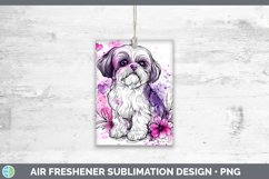 GorgeousValentine Splash Dogs Air Freshener design.