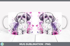 GorgeousValentine Splash Dogs Mug Wrap design.