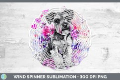 GorgeousValentine Splash Dogs Wind Spinner design.
