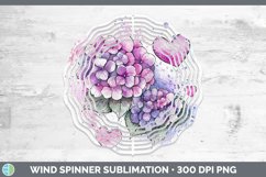 GorgeousValentine Splash Wind Spinner design.