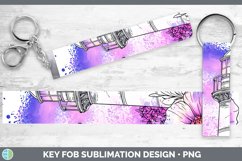 GorgeousValentine Splash Key Fob design.