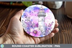 GorgeousValentine Splash Round Coaster design.