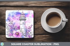 GorgeousValentine Splash Square Coaster design.