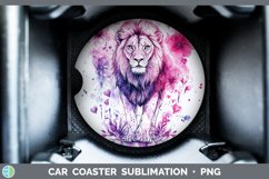 GorgeousValentine Splash Car Coaster design.
