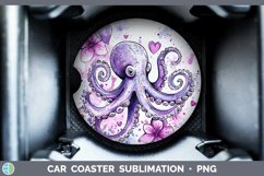 GorgeousValentine Splash Car Coaster design.