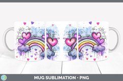 GorgeousValentine Splash Mug Wrap design.