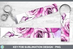 GorgeousValentine Splash Key Fob design.