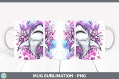 GorgeousValentine Splash Mug Wrap design.