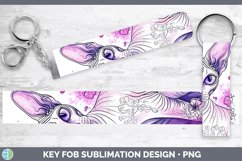 GorgeousValentine Splash Key Fob design.