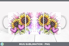 GorgeousValentine Splash Mug Wrap design.