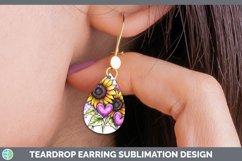 GorgeousValentine Splash Teardrop Earrings design.