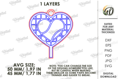 Valentine's Day Sport Keychain Laser Cut. Tennis SVG Product Image 2
