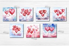 Square Coaster Valentine Coasters Bundle contains 117 designs with watercolor Angels, Flower Hearts lips, and balloons PNG. This is a standard square coaster 4&#039;&#039; x 4&#039;&#039; you can also use it as a keychain sublimation design