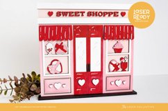 Valentine Laser File Sweet Shoppe Storefront Home Decor for Product Image 1