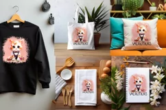 Happy Valentines T-Shirt Design PNG| T-Shirt Sublimation Product Image 3