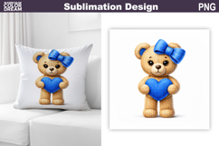 Valentine Sublimation | Valentines Day Pillow Design Product Image 1