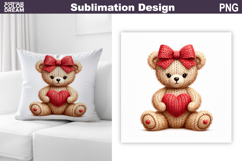 Valentine Sublimation | Valentines Day Pillow Design Product Image 1