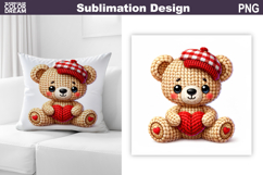 Valentine Sublimation | Valentines Day Pillow Design Product Image 1