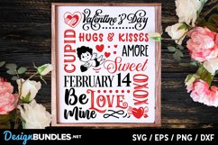Valentine's Day subway art svg Product Image 1